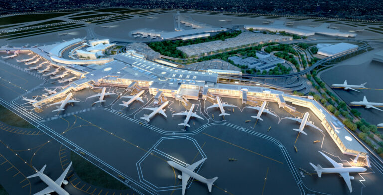 Air Canada to Operate from JFK Terminal 6 in 2026 JFK T6 Aerial Airside