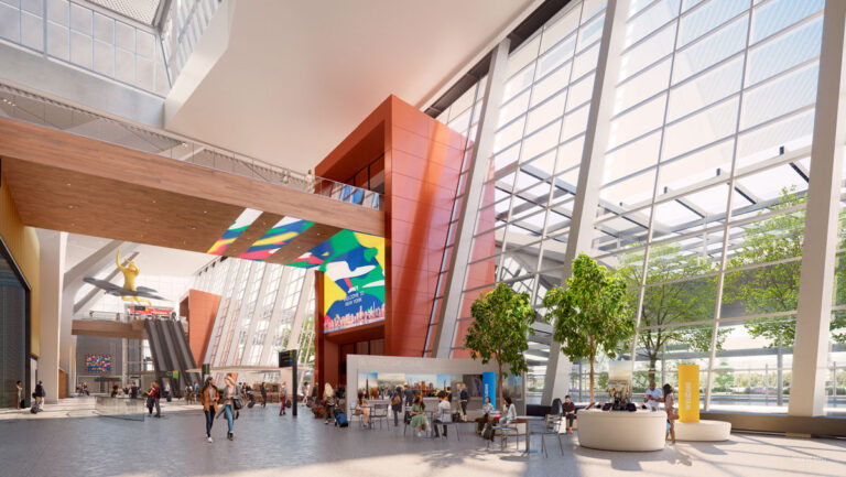 NTO and K2 Announce Partnership for State-of-the-Art Security Checkpoint at JFK Airport JFK Terminal1 Interior Arrivals01 Metropolitan Airport News