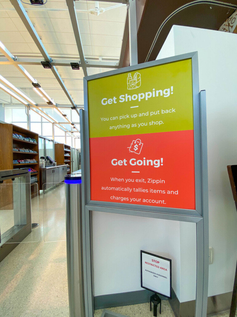 JFK's Camden Food Express powered by Zippin, located at Gate B 42