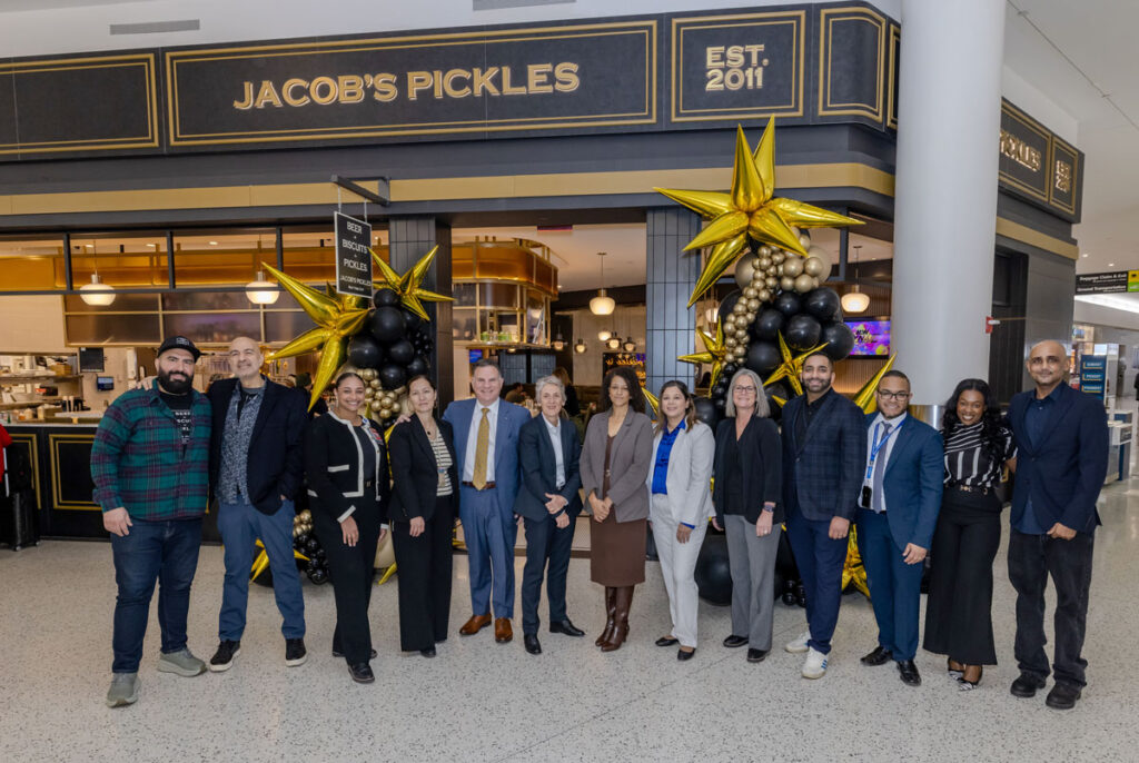 Jacobs Pickles at JFK Airports T5