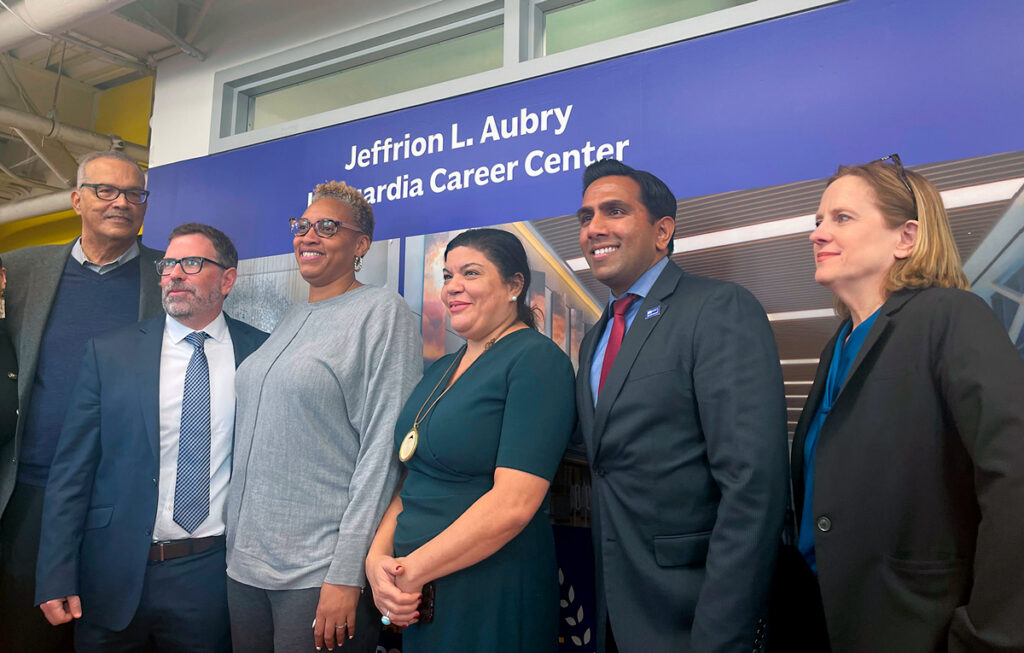 PANYNJ Renames LGA Career Center for NYS Assemblyman Jeffrion Aubry to Honor Three Decades of Public Servic New York state Assemblyman Aubry