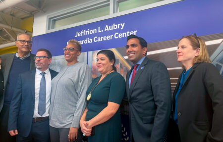 PANYNJ Renames LGA Career Center for NYS Assemblyman Jeffrion Aubry to Honor Three Decades of Public Servic New York state Assemblyman Aubry