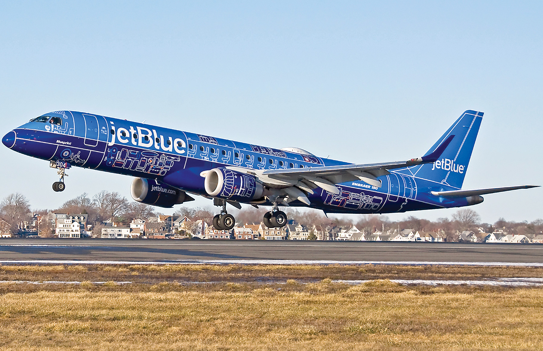 How Does Livery Happen, The JetBlue Way? New York Airport JetBlue Blueprint Flying Metropolitan Airport News