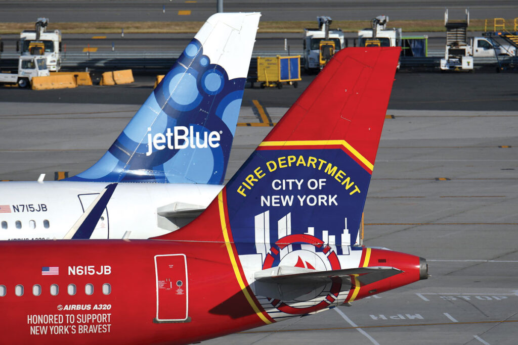 A Standout Livery – JetBlue’s ‘Blue Bravest’ A Standout Livery – JetBlue’s ‘Blue Bravest’