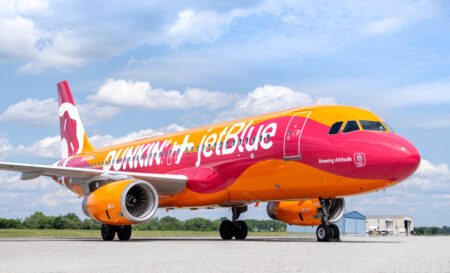 JetBlue Runs on Dunkin’ With New Special Livery JetBlue's 'Brewing Altitude' Special Livery
