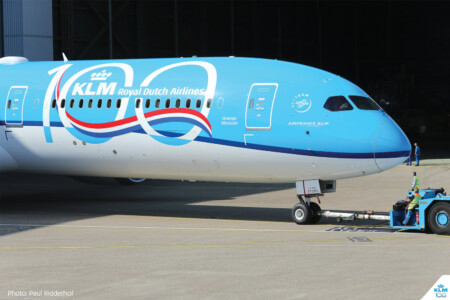 Celebrating KLM Royal Dutch Airlines 100th Anniversary KLM 100 Celebration