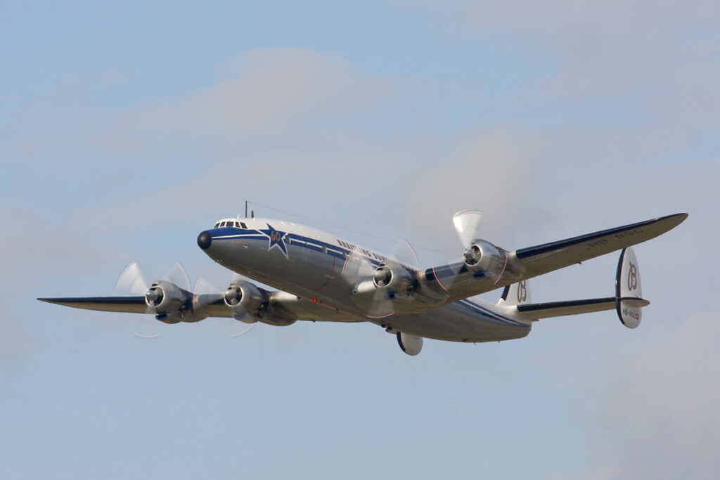 Transcontinental by Air Throughout the Years New York Airport L-1049 Super Constellation