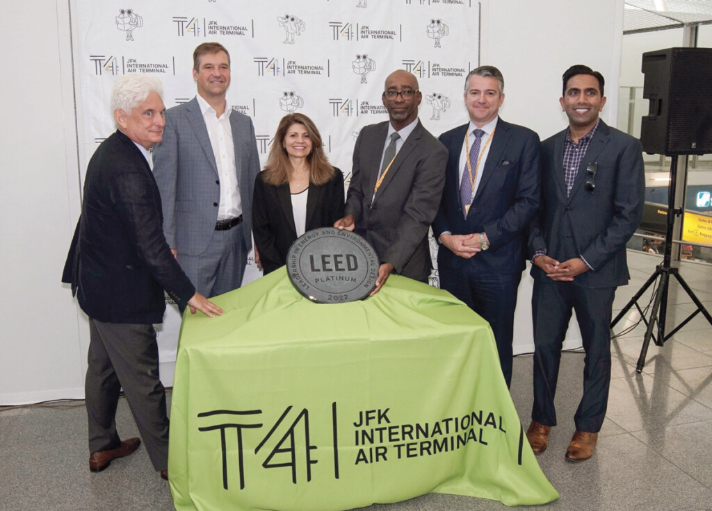The T4 Connection New York Airport LEED Platinum Recognition Metropolitan Airport News