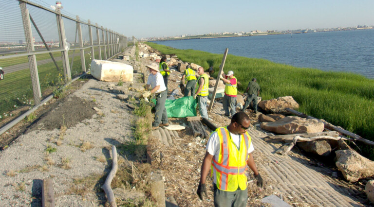 Port Authority Responds Quickly to Dumping Issues On LaGuardia Shoreline LGA Shoreline 1 Metropolitan Airport News