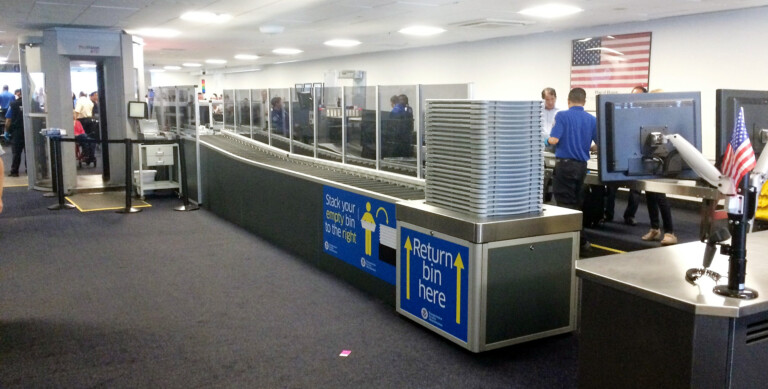 LGA TSA Automated Screening Checkpoint Metropolitan Airport News