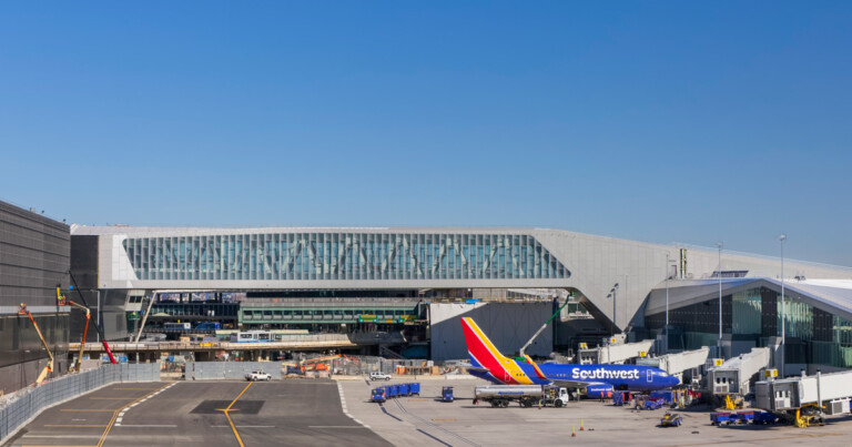 LGA Terminal B Skybridge Metropolitan Airport News