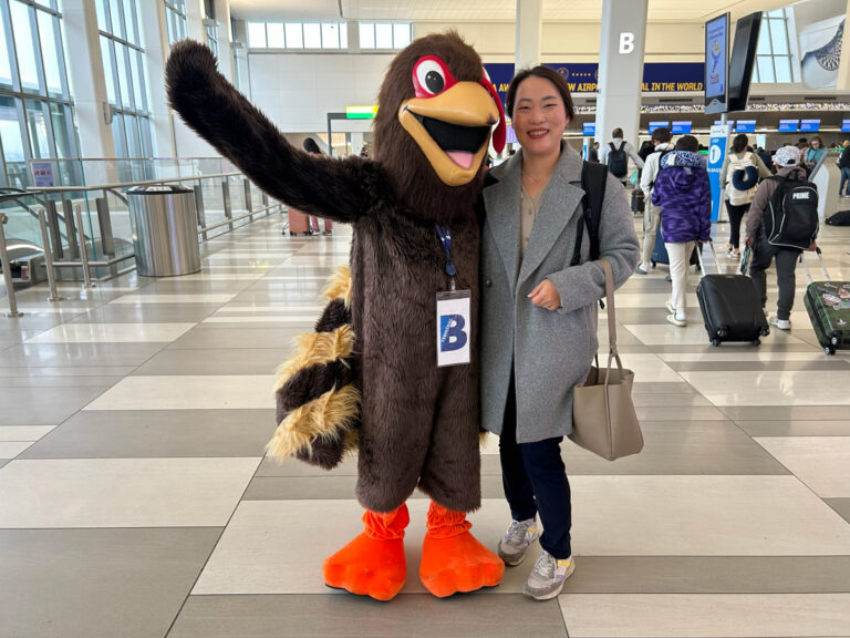 The LGA Terminal B Turkey Greets Guests Traveling for the Holiday LGA Terminal B Turkey 2 Metropolitan Airport News