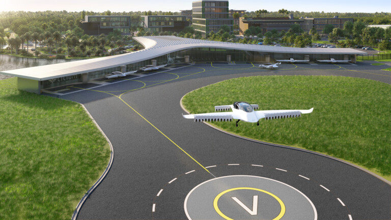 Flying Taxi Startup Lilium Will Build a Hub for Its Electric Aircraft in Florida LILIUM-Lake-Nona-Vertiport