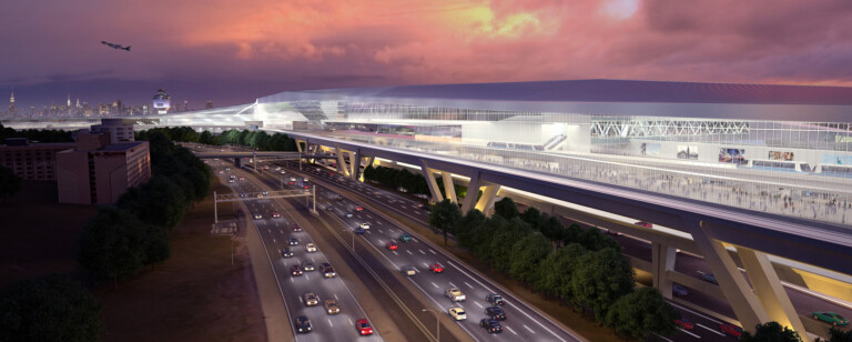 LaGuardia AirTrain Rendering-LGA