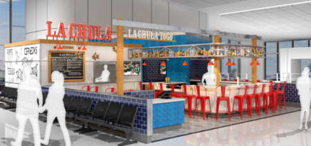 Local Restaurants to Debut at New LaGuardia Airport Terminal B La Chula HMSHost LGA rendering WEB Metropolitan Airport News