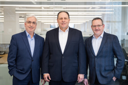 Lilker an IMEG Company (L.-R.): Steven Hammer, PE, LEED AP, Senior Principal; Bruce Lilker, PE, LEED AP, WELL AP, Executive Principal; David Tanenbaum, PE, LEED AP, Senior Principal.