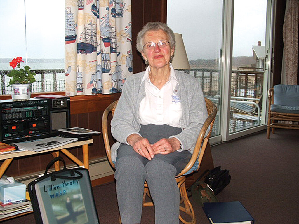 Lillian at her home in 2005