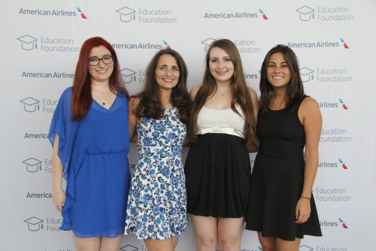 American Airlines Education Foundation Invests in Employees’ Children by Awarding $750,000 in College Scholarships Lisanne Reedy and daughters Metropolitan Airport News