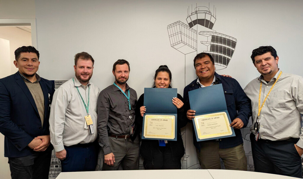 JFKIAT 4Excellence Awards New York Airport Lucy Ramirez Dante Zambrano JFKIAT Metropolitan Airport News