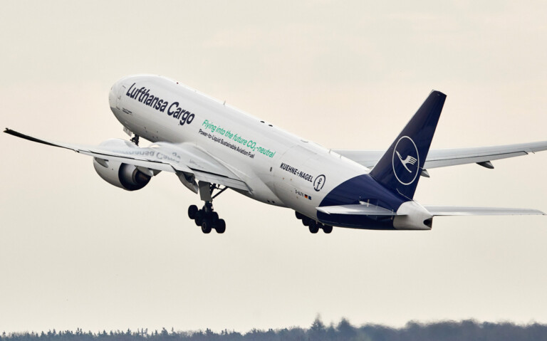 Lufthansa Cargo and Kuehne+Nagel advocate power-to-liquid technology