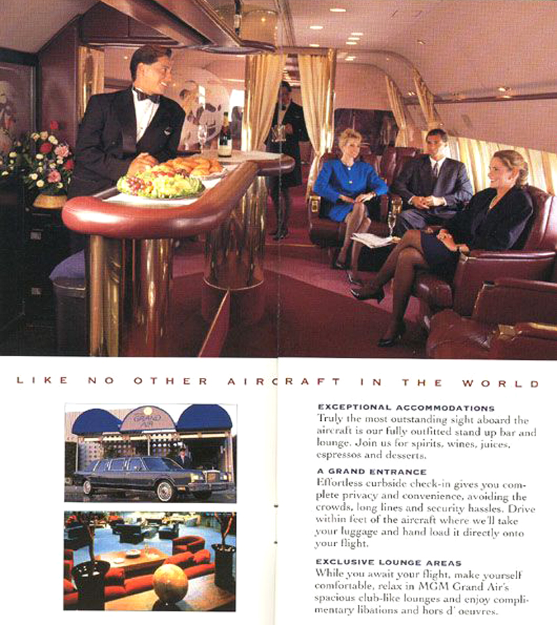 MGM Grand Air ad Metropolitan Airport News