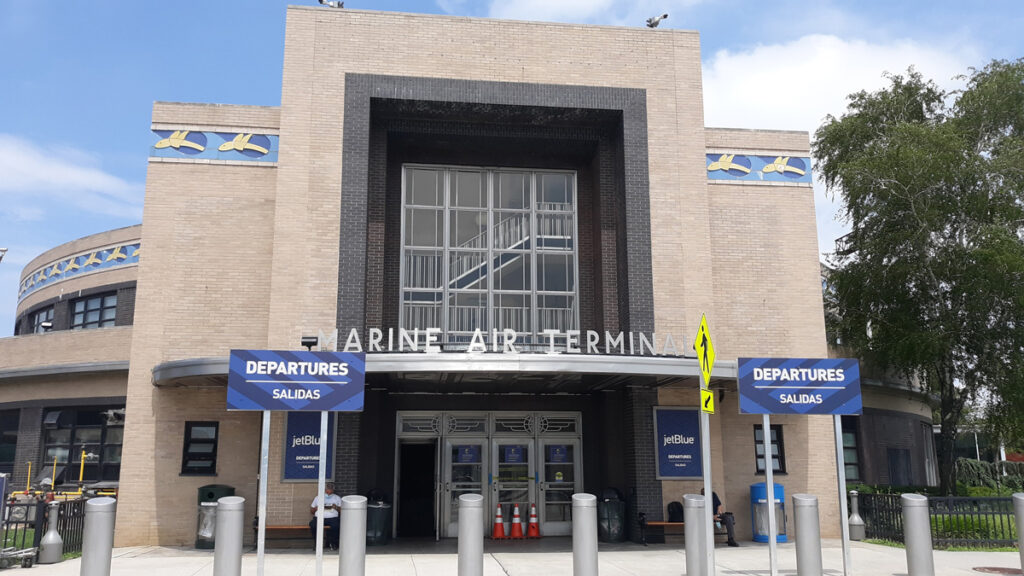 The Iconic Marine Air Terminal at LaGuardia Airport LaGuardia Airport Marine Air Terminal