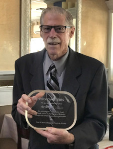 Master Mechanic Award Arthur Fullan American Airlines
