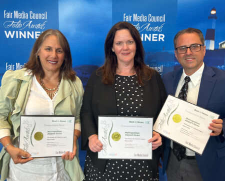 Metropolitan Airport News Wins Folio Award