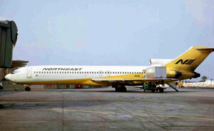Northeast Airlines Boeing 727 New York Airport Northeast Airlines Boeing 727