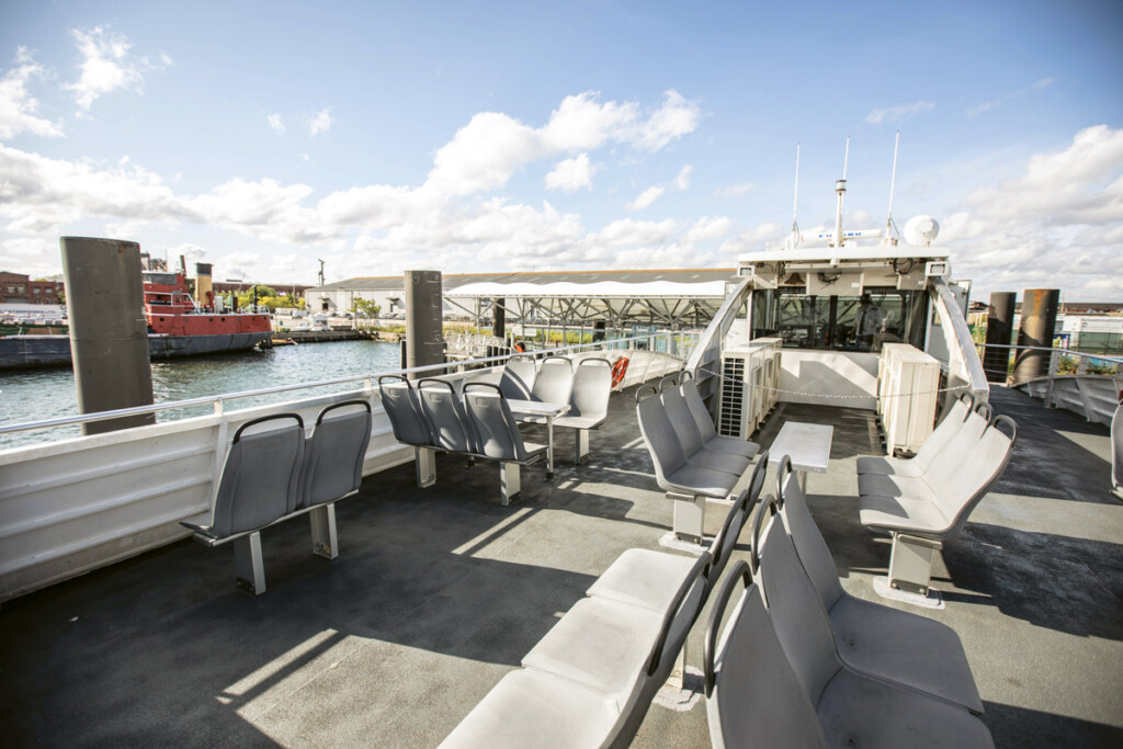 The Rockaway Ferry: An Inexpensive Way to Tour New York Bay New York Airport NYC Ferry Top Deck