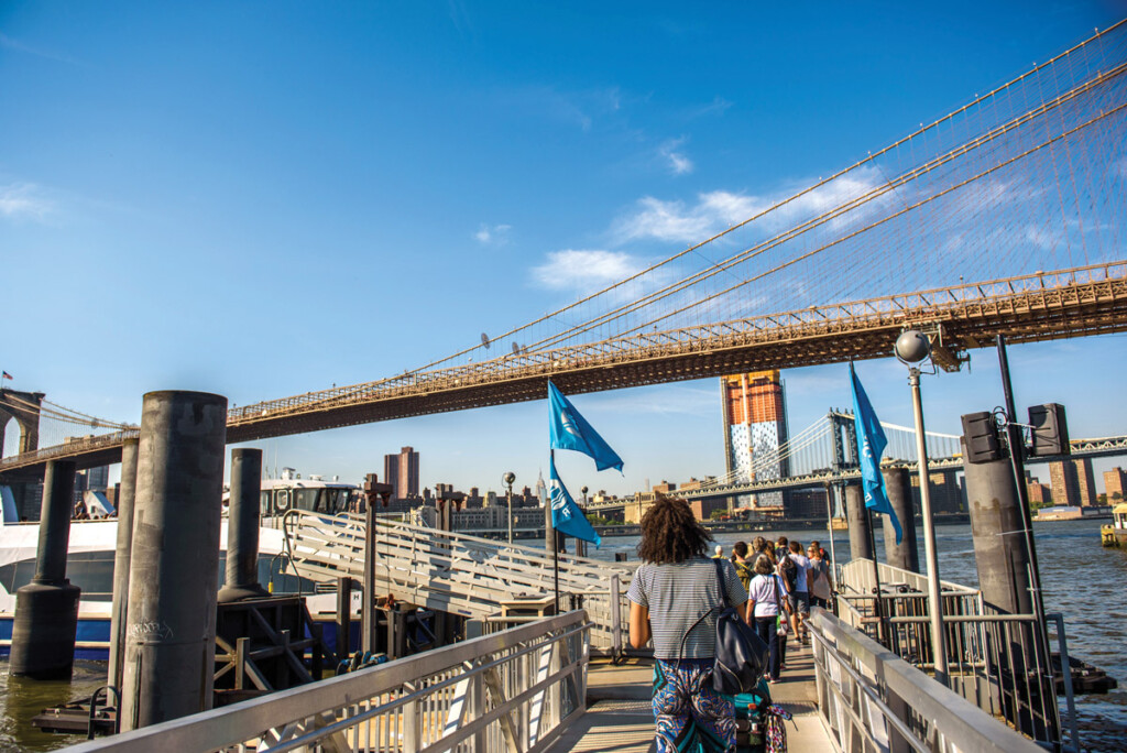 The Rockaway Ferry: An Inexpensive Way to Tour New York Bay New York Airport NYC Ferry at DUMBO Landing