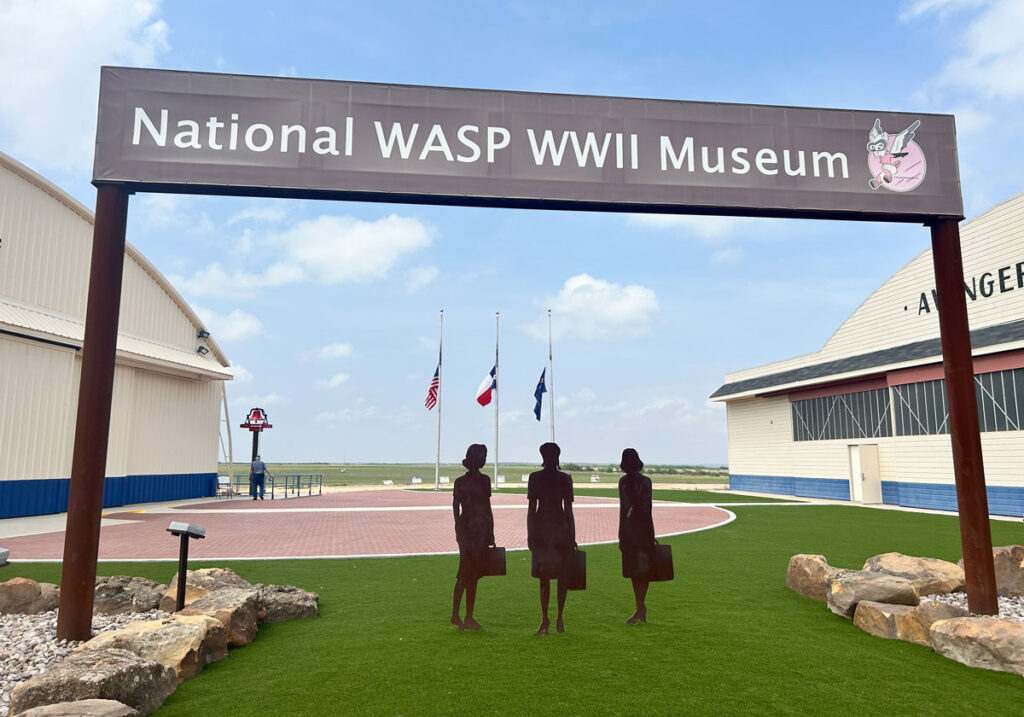 A Town Called Sweetwater New York Airport National WASP WWII Museum today.
