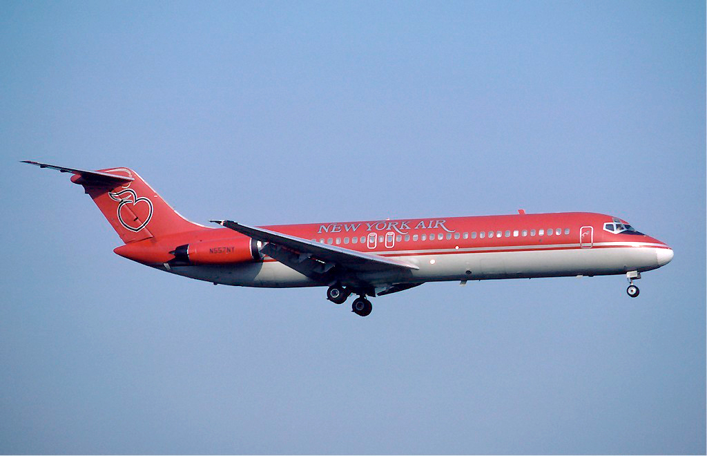 New York Air: The Big Apple Airline New York Airport DC-9-32 of New York Air