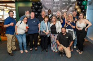 Woodhaven community members and Neir's Tavern Amassadors. New York Airport Woodhaven community members and Neir's Tavern Amassadors.