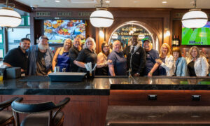 Woodhaven community members and Neir's Tavern Amassadors. New York Airport Woodhaven community members and Neir's Tavern Amassadors.