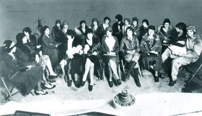 The Song of the Ninety-Nines New York Airport Ninety-Nines Organization of Women Pilots, first meeting, 11-02-1929 Curtiss Field, Valley Stream, L.I.