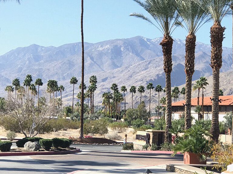Winter Visit to Palm Springs Non-Rev Traveler Palm Springs