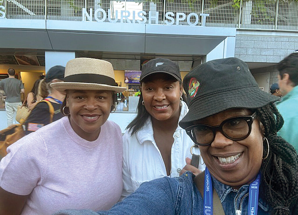 The Nourish Spot (L.-R.): Scheron Brown, Paulette Forte, and Dawn Kelly.