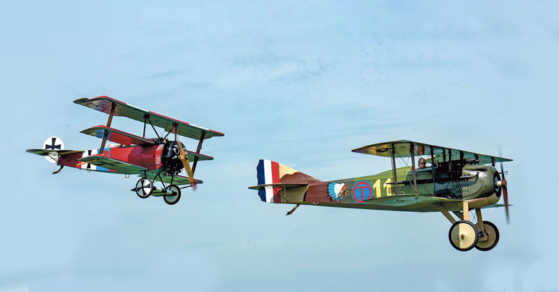 Old Rhinebeck Aerodrome Bi Planes