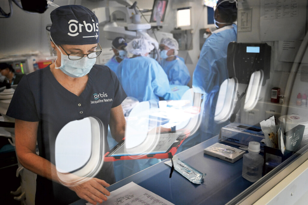 Orbis Flying Eye Hospital New York Airport Orbis Flying Eye Hospital
