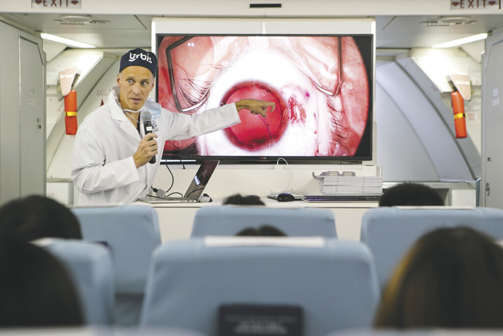 Orbis Flying Eye Hospital New York Airport Orbis Flying Eye Hospital