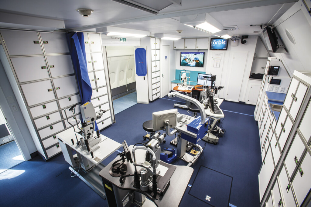 Orbis Flying Eye Hospital New York Airport Orbis Flying Eye Hospital
