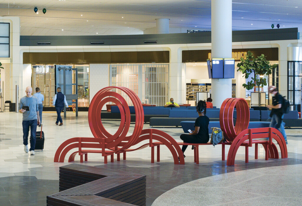 Reflections of Time & Place New York Airport Jeppe Hein, All Your Wishes, 2020