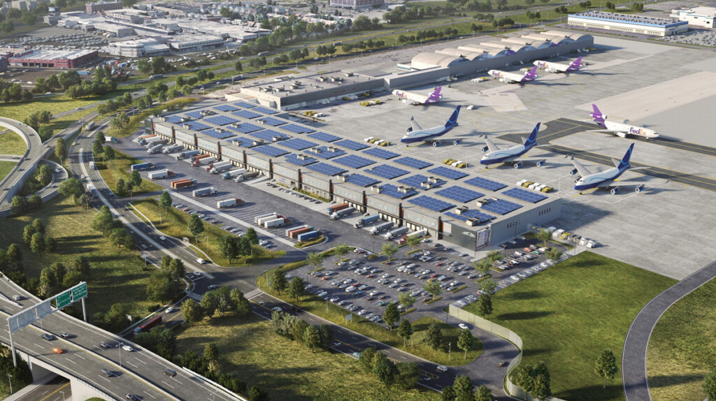 Artist Rendering PANYNJ Aeroterm Cargo