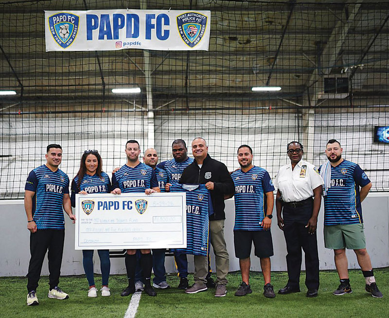 PAPD 5th Annual Soccer Tournament New York Airport PAPD FC Soccer Club Check Metropolitan Airport News