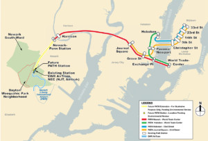PATH Extension Map Metropolitan Airport News