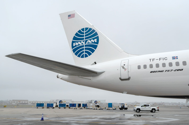 Re-Tracing the Transatlantic New York Airport Pan Am JFK 757 Tail Metropolitan Airport News