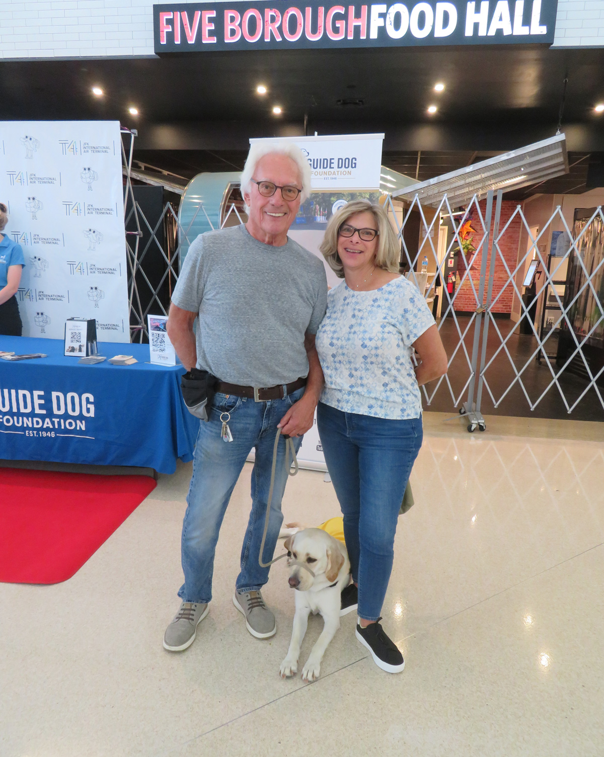 The Guide Dog Foundation at JFKIAT on Giving Bark Thursday New York Airport The Guide Dog Foundation at JFKIAT on Giving Bark Thursday