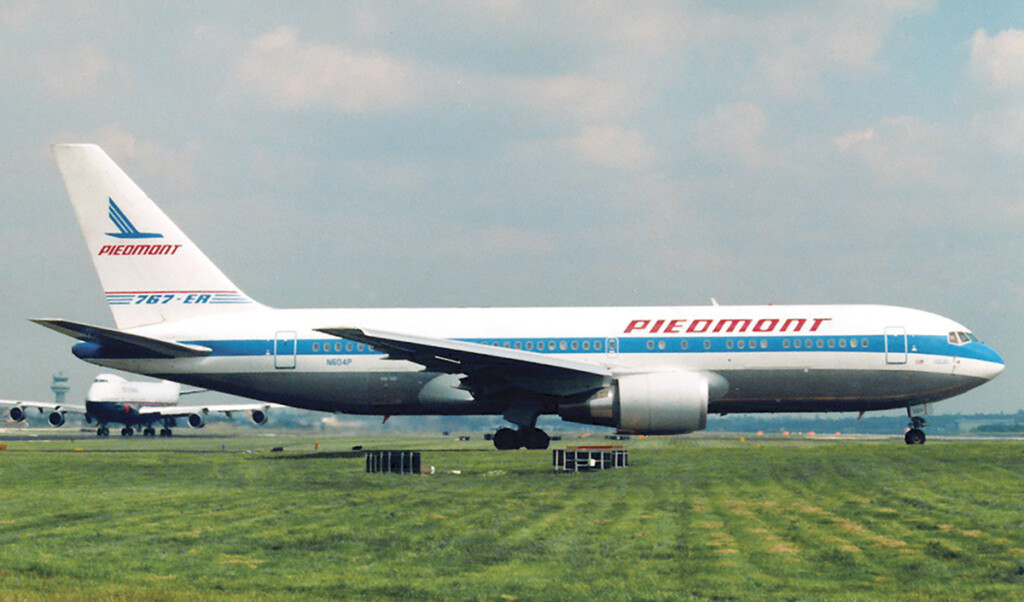 Piedmont: The Up-and-Coming Airline New York Airport Piedmont Boeing 767-200ER