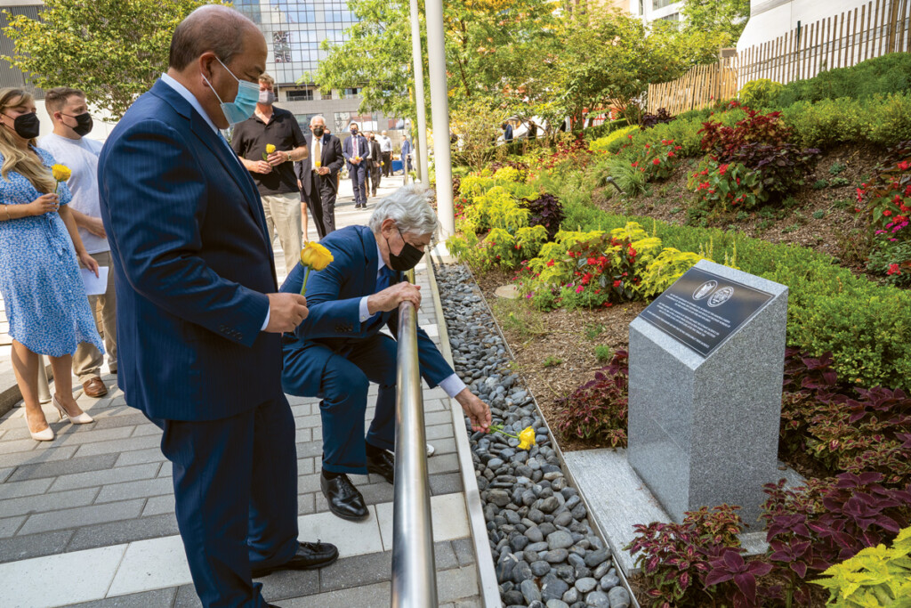 September 2021 Publisher’s Message New York Airport Port Authority 9-11 memorial garden